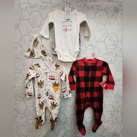 Carter's Other - Nwt Baby Unisex Christmas Bundle, Size NB